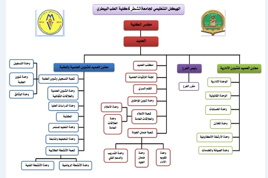 Administrative Structure of the College
